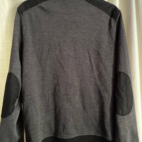 Marc Anthony Elbow Patch Zip Jacket size large - Picture 5 of 5